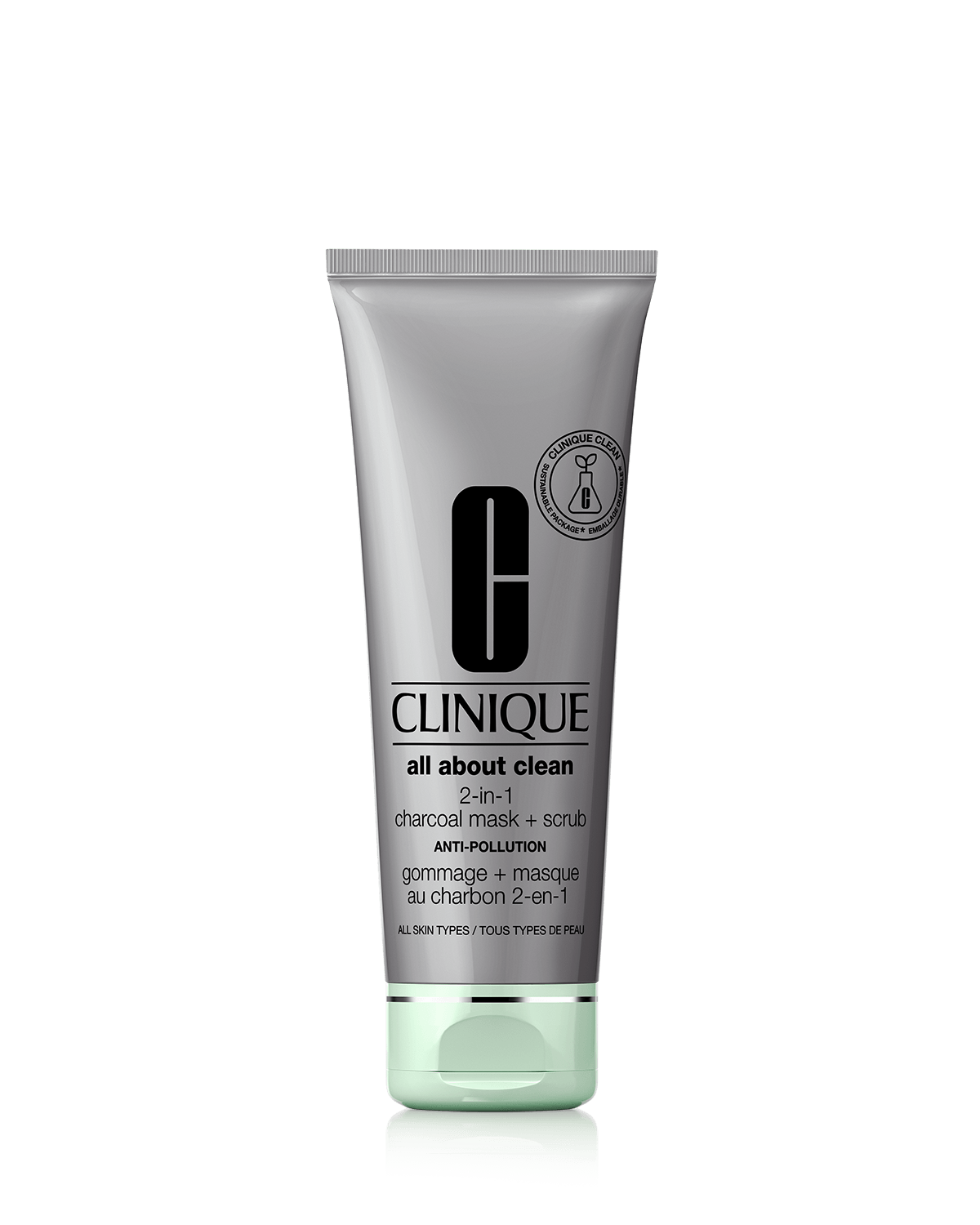 AAC CHRCL MASK+SCRUB 100ML/3.4FLOZ